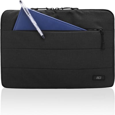 ACT City laptop sleeve voor laptops tot 15,6” gemaakt van gerecyclede plastic flessen