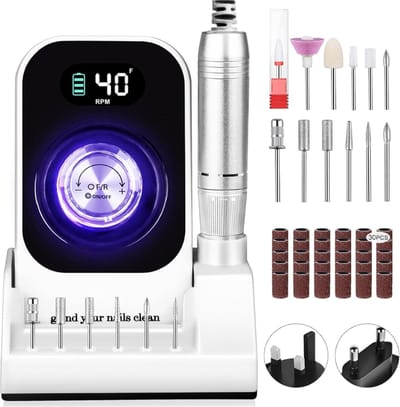 HEZIVO® Elektrische Nagelvijl - Nagelfrees - Manicure & Pedicure set - 12-in-1