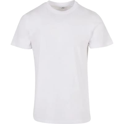 Build your Brand Basic Round Neck T-Shirt BYBB010 - White - S