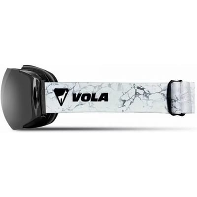 Vola Innovity Texture Skibril Zwart Silver Miror/CAT3