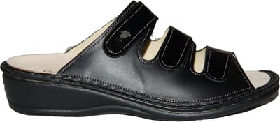 Finn Comfort slippers model Pisa zwart Maat: 41