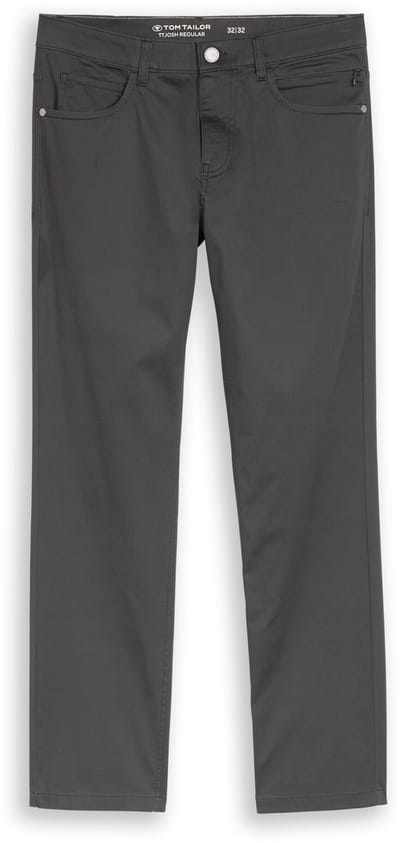 Tom Tailor - TTJOSH REGULAR SLIM broek - Maat 36/34 - Tarmac Grey