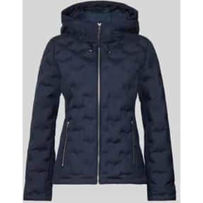 Regular fit gewatteerd jack met capuchon