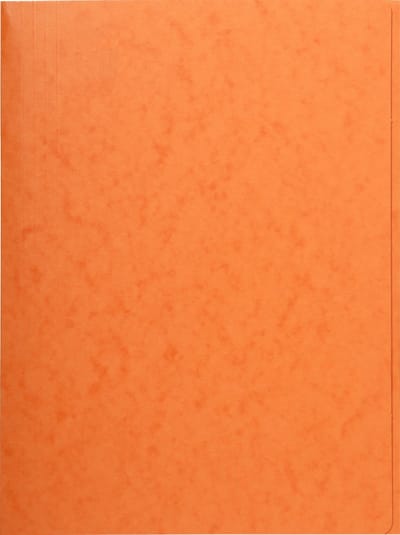 Exacompta 25x Map met 3 kleppen in glanskarton 400gm2 - A4 - Oranje - 56409E