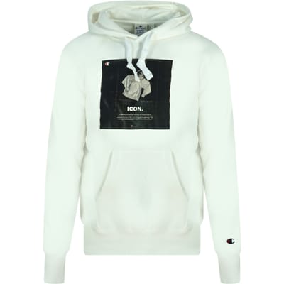 Kampioen Icon Logo Witte Hoodie