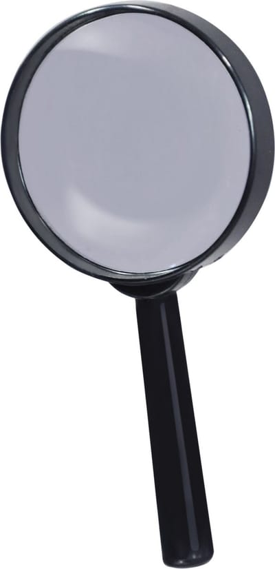 Jumada's - Vergrootglas - Professioneel - Insectenloep - 175 x 75mm - 8x Vergroting - Loep - Leesloep - Zwart - 75mm
