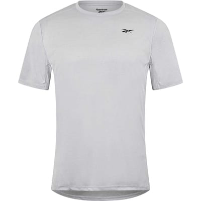Reebok Heren Crew Neck Regular T-shirt (Grijs)
