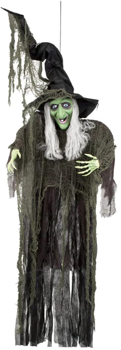 Boland Heksen pop - 190 cm - horror thema - hangdecoratie - halloween