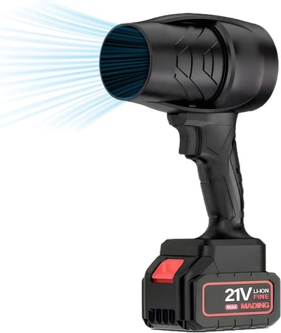 Elektrische Bladblazer - Tuin Stofzuiger - Buiten Schoonmaken - Krachtige Turbo - 1.95 kg - Zwart