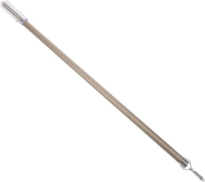 Gordijnstang met Haak - Trekstang Rolgordijn - Raambekleding Bedienen - Moderne Stijl - 54 cm Lengte - Roségoud