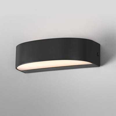 OSRAM ENDURA STYLE ILAY WALL buitenlantaarn, 7,6W, 450lm, wandlamp, donkergrijs, beschermingsklasse IP65, 3.000K kleurtemperatuur, warm witte lichtkleur