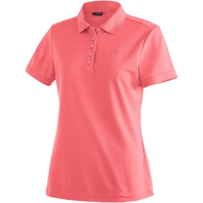 Maier Sports Ulrike Korte Mouw Poloshirt Roze M-L Vrouw