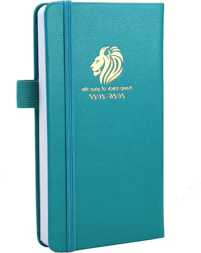 18-Maanden Agenda 2026-2027 - A6 Pocket Weekplanner met Leeromslag en Pennenlus, Ideaal voor Organisatie en Planning