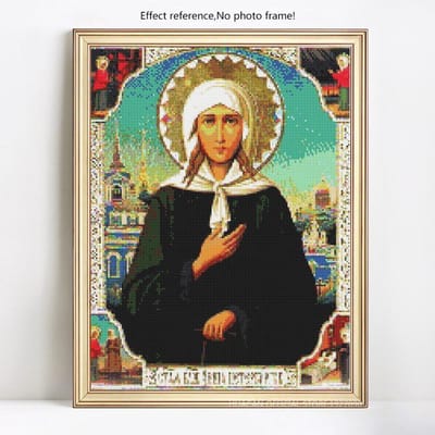 Peinture diamant thème Religion, broderie 5D à faire soi-même, images rondes complètes pour hommes, vente 20X30 gray
