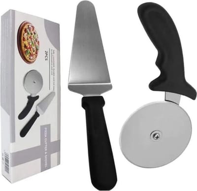 BBQBuddies Pizza Snijder - Pizza roller - Pizza Mes - Pizza Schep