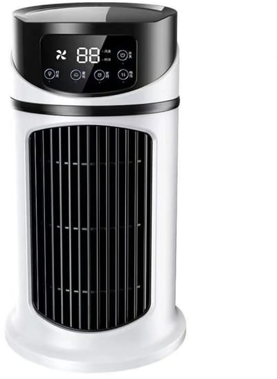 3 IN 1 Draagbare Airconditioner Ventilator - Verdampingsluchtkoeler Licht - Persoonlijke Luchtventilator - Stille Luchtkoeler met Laag Geluidsniveau - Desktop Thuis Kamer Camping Kantoor