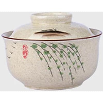 Bol à ramen instantané japonais avec couvercle en céramique rétro grande capacité bols à soupe de salade de nouilles fournitures de cuisine ménagères beige