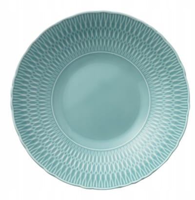 Ćmielów Sofia Diep Bord Groen 22 cm - Boho Porselein