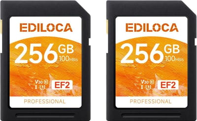 256GB SDHC UHS-I Geheugenkaart - Snelle Opslag voor Foto en Video