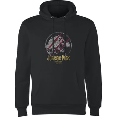 Jurassic Park Lost Control Hoodie - Zwart - XL