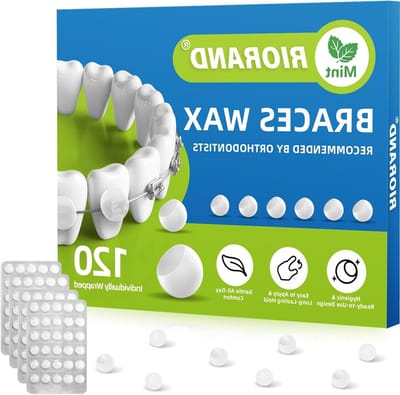Orthodontische Wax - Beugel Wax - Mondverzorging - Individueel Verpakt - 120 Stuks - Transparant