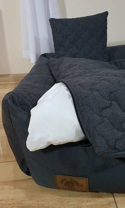 XXL Hondenmand Antraciet 120x90 cm - Waterdicht & Wasbaar Hondenbed