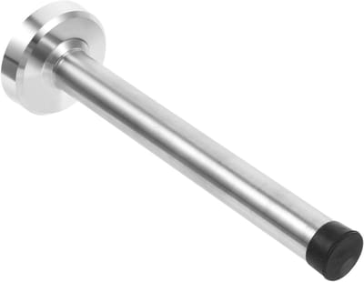 Deurstopper - Vloerstopper - Deuren Dempen - Roestvrij Staal - 15 cm - Zilver
