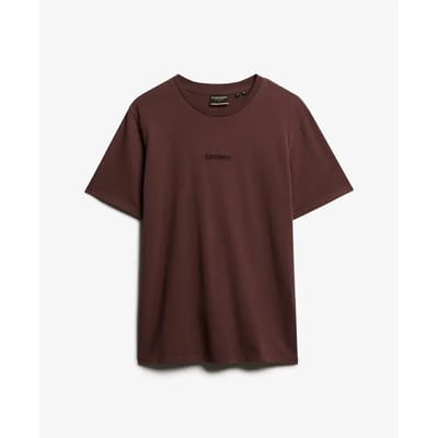 Superdry - T-shirt met micrologo - Heren - T-shirts