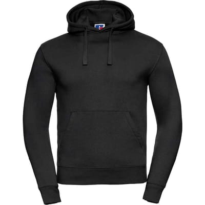 Russell Heren Authentieke Hoodie (Zwart)