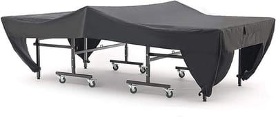 Ping Pong Tafelhoes - Tafeltennis Cover - Tafel Beschermen - Waterbestendig UV-bescherming - 280x154x76cm - Zwart