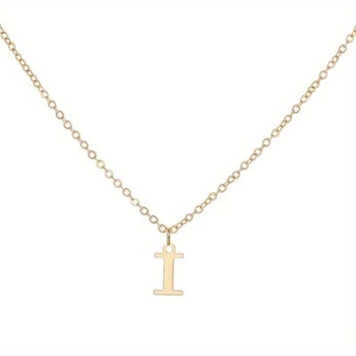 Bovista Ketting - Dames - Staal - Nep zilver - Met Hanger - Nep Goud - I