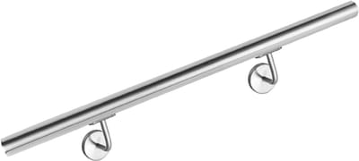 Trapleuning - Wandleuning Balustrade - Veiligheid Binnen Buiten - Roestvrij Staal AISI 304 - 150 cm Lengte - Metaal