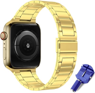 Stijlvolle RVS Vervangband voor Apple Watch 42mm 44mm 45mm 49mm - Duurzaam, Comfortabel en Verstelbaar Horlogebandje voor Series Ultra/8/7/6/SE/5/4/3/2/1