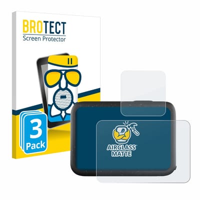 BROTECT - Screenprotector voor GoPro Hero 12 Black - Folie Beschermfolie Beschermglas matte 3 Stuks