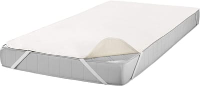 Dailygoody - Matrasbeschermer - 100% Katoen - Wit - Hoeslaken - 160 x 200 cm - Geschikt voor Volwassenen - Hoogte 15-22 cm