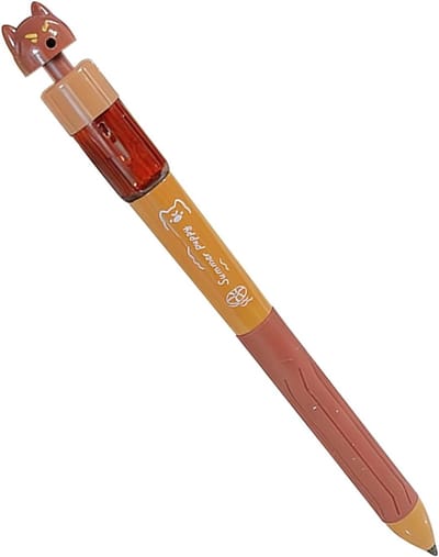 Watersproeistift - Fopartikel pen - Grappige momenten - Ergonomisch ontwerp - 17 cm - Bruin