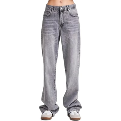 It's Basic - Loose High Rise Jeans
