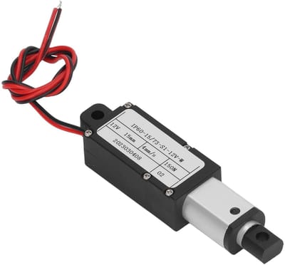 Store_9 - Micro Lineaire Actuator - 12V Mini Elektrische Actuator - 150N Waterdicht - Compact en Krachtig - Voor Thuis en Industrie - 15mm Slag