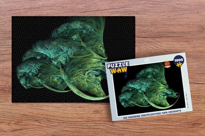 Puzzel De groene ontploffing van groente - Legpuzzel - Puzzel 1000 stukjes volwassenen