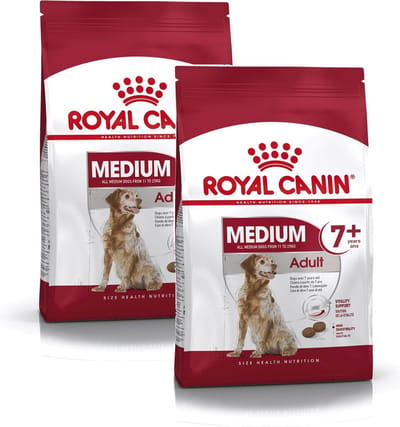 Royal Canin Medium Adult 7+ - Hondenvoer - 2 x 4 kg