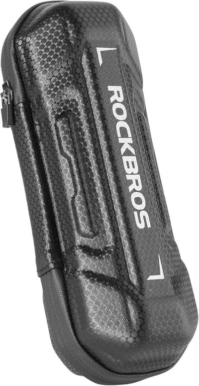 Fiets Frame Tas - Gereedschapstas Fiets - Fietsreparatie Onderdelen - Waterdicht PU Materiaal - 20cm x 7.5cm x 7.5cm - Zwart
