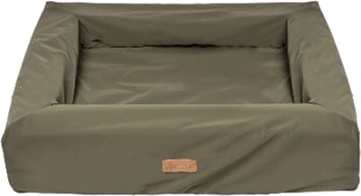 Topmast Hondenmand Nola - Loungened - Memory Foam Matras - Mosgroen - 78 x 58 x 18 cm