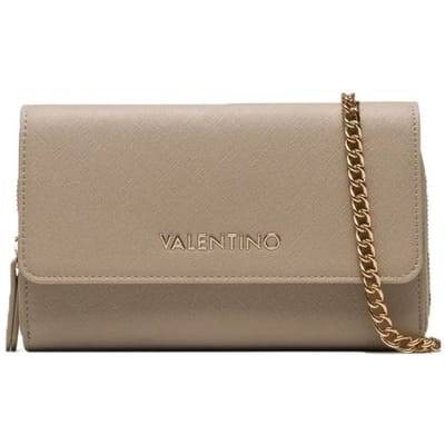 VALENTINO Schoudertas Koppeling Zero Re Wallet With Shoulder Strap Beige