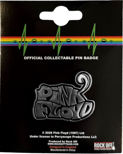 Pink Floyd Swirl Logo - Pin