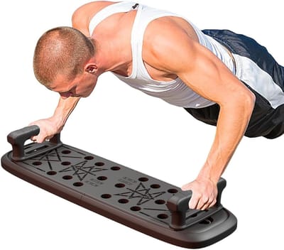 Push-Up Board - Kracht Training - Bovenlichaam Trainen - Verstelbare Posities - 65 x 18 cm - Multi-color