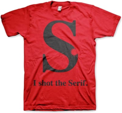 Hybris I Shot The Serif Red