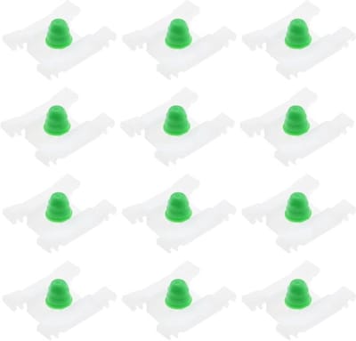 Allecto - Deurafgietklemmen - Molding Clips - 30 Stuks - Wit