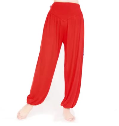 Rood/Roze Harembroek - Chillbroek - Chillpants - Harem broek - Rood - Maat XL (valt als een L) - Yogabroek - Baggy broek - Boho - Valt klein - CHPN