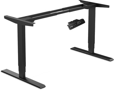 CAVO Tafelonderstel TG2-80 zwart elektrisch in hoogte verstelbaar 590-1240 mm breedteverstelling 1080-1600 mm draagvermogen 80 kg