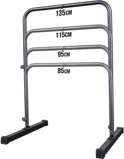 SCH® Pull Up Station - Fitness - Grijs- 135cm x 135cm x 90cm